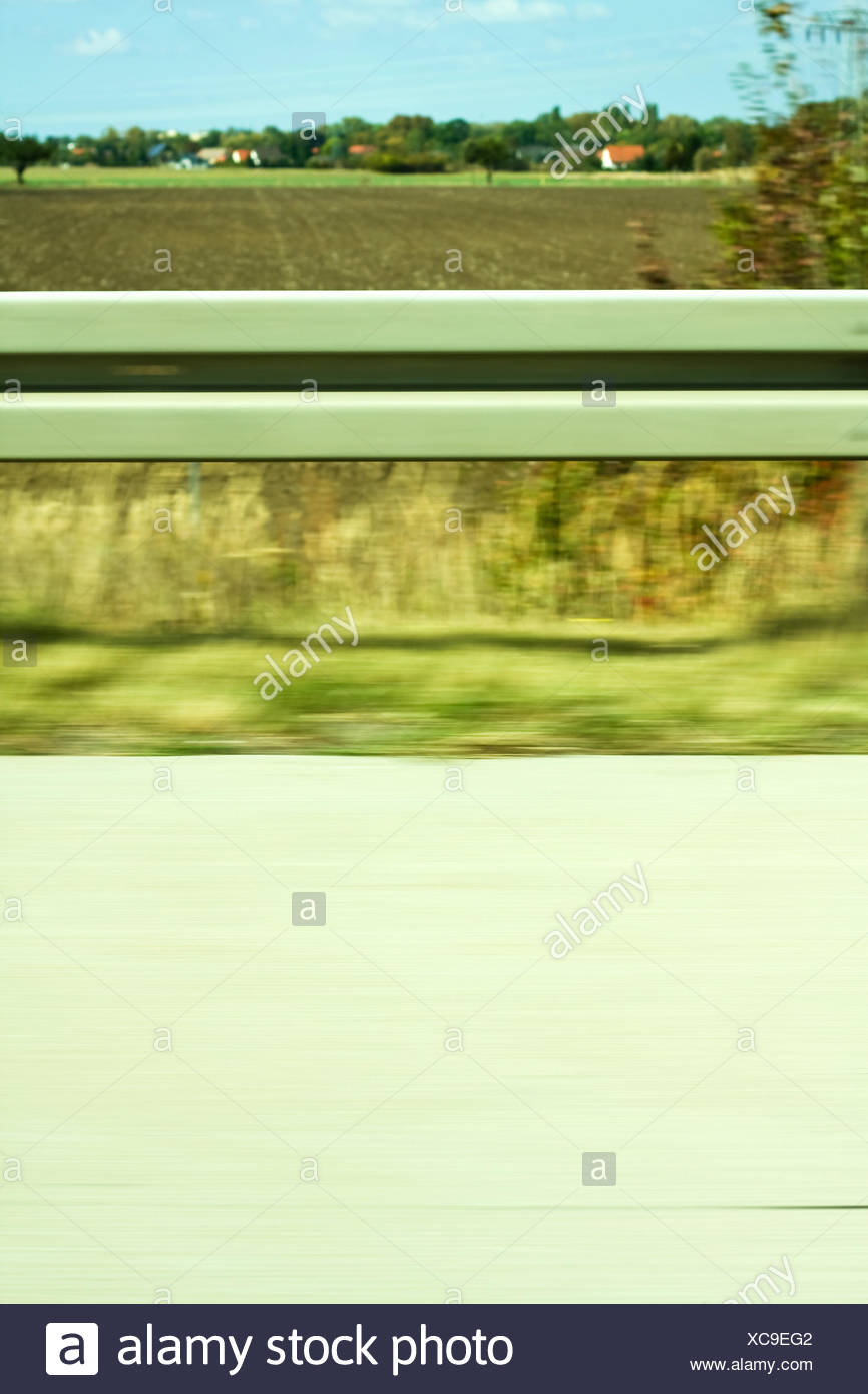 Highway Guardrail High Resolution Stock Photography and Images - Alamy