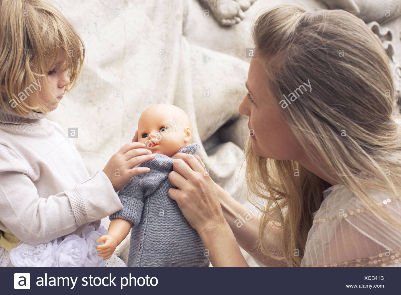 mother baby doll