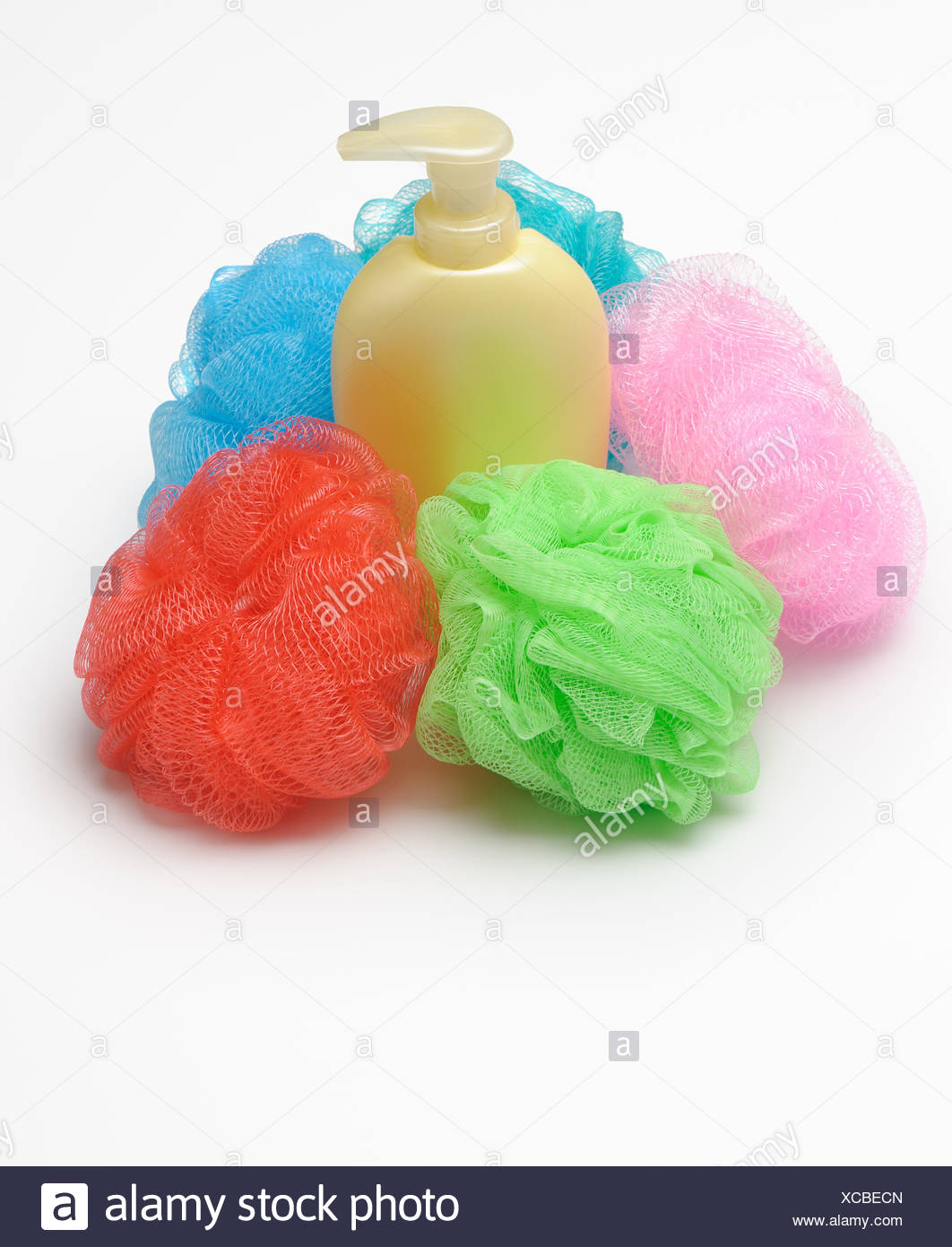 wisp and bottle of liquid soap stock photo 282994565 alamy