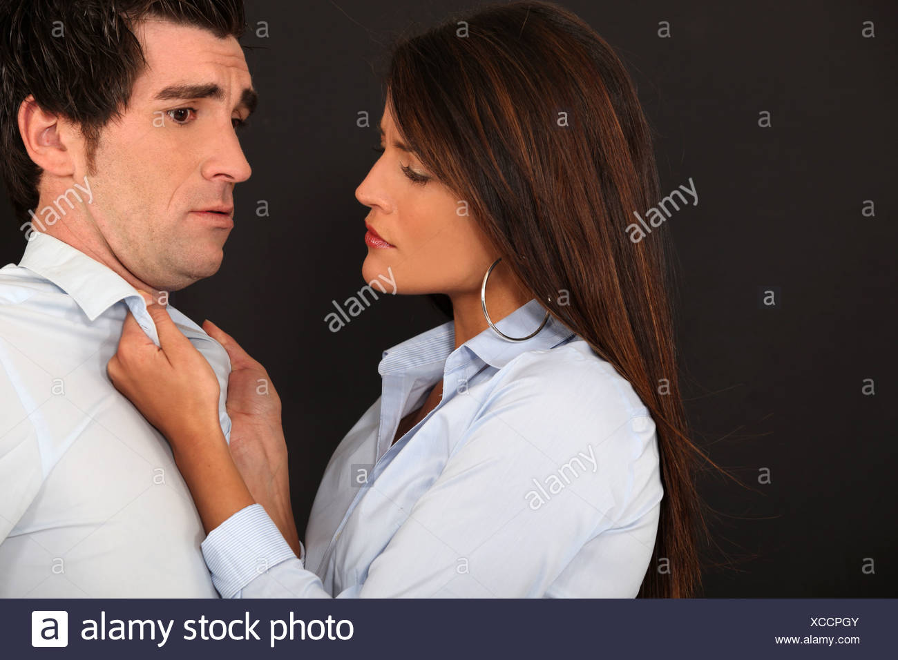 Grabbing Collar High Resolution Stock Photography and Images - Alamy