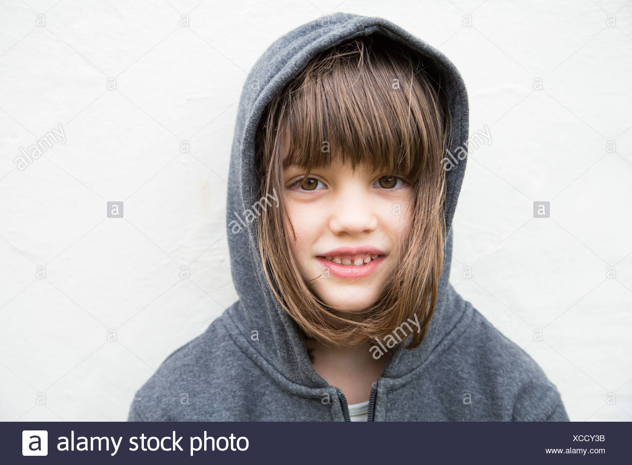 girl with hoodie