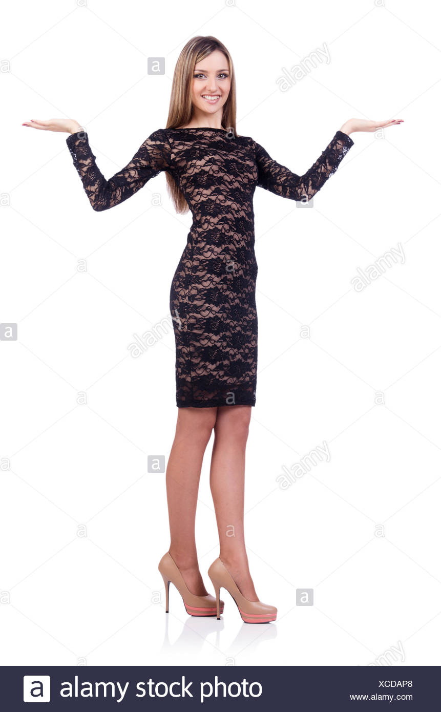 beautiful girl in short frock