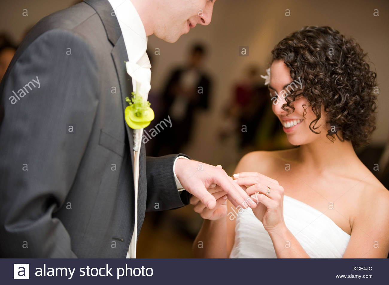 Married In A Civil Ceremony High Resolution Stock Photography and