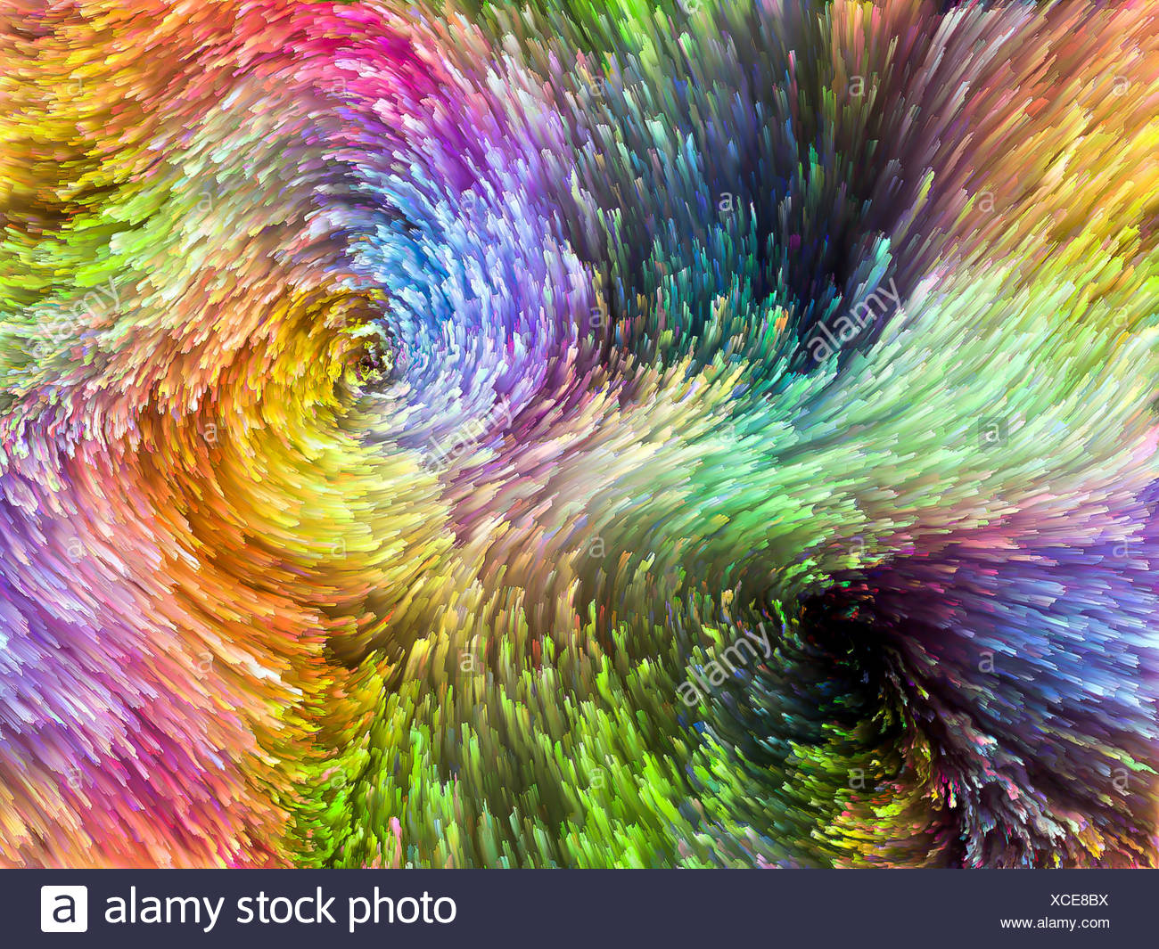Color Burst Stock Photo