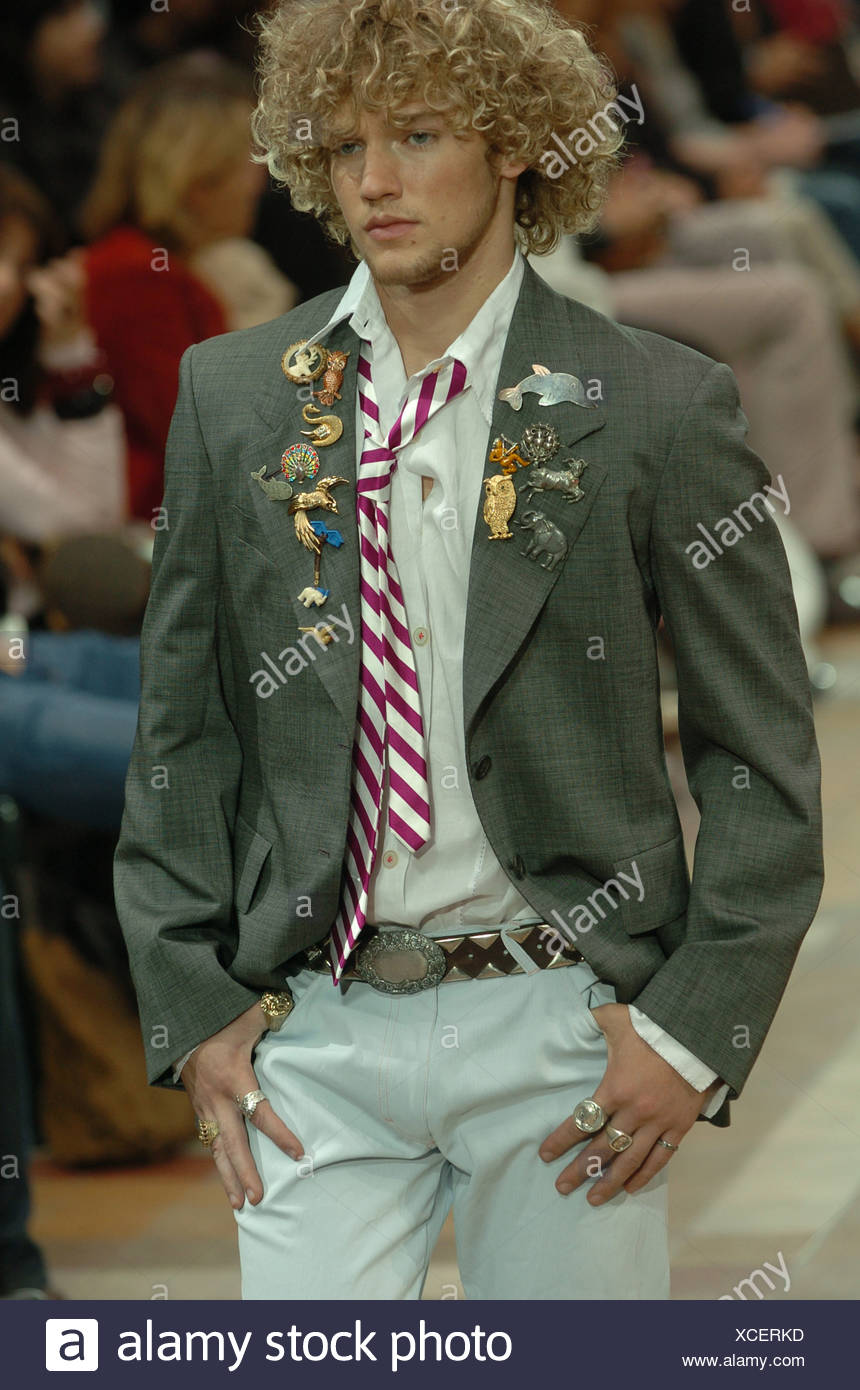 Paul Smith Menswear Ready To Wear Spring Summer Male Blond Curly