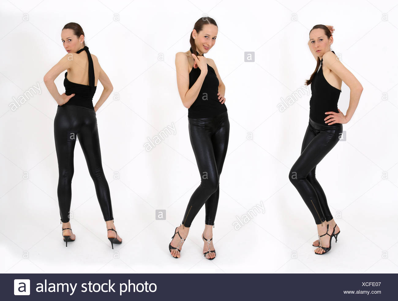 Woman Poses Pose Woman Poses Lateral Pose Seduction Back To Give A Jerk Photo Stock Photo Alamy