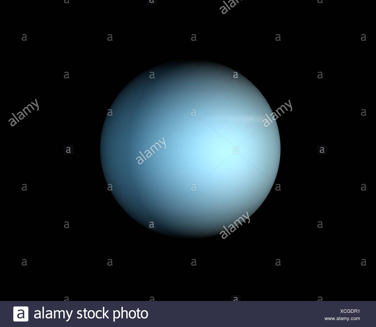 Planet Uranus Stock Photo Alamy