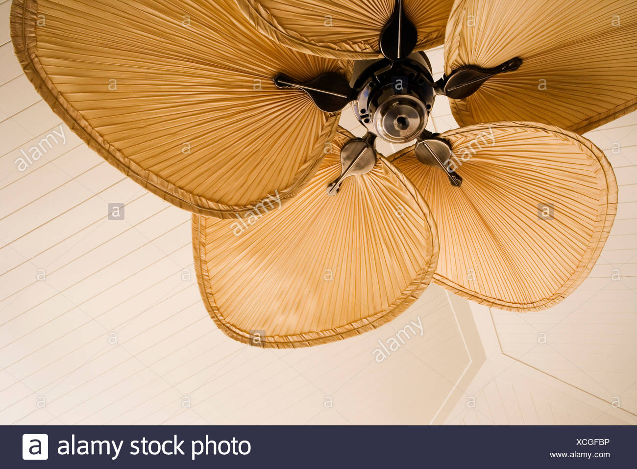 Detail Of Beach Style Ceiling Fan Stock Photo 283105082 Alamy
