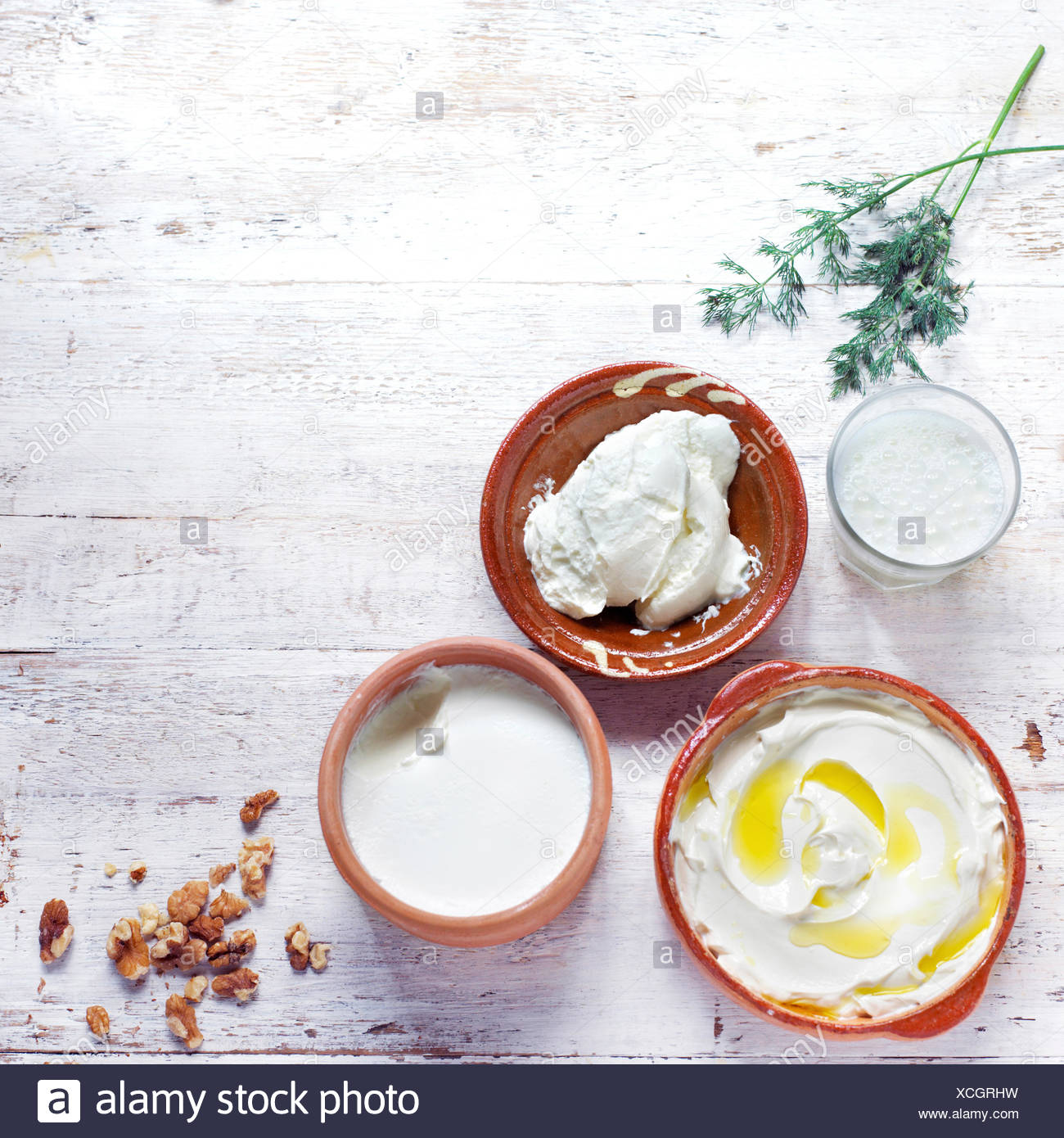 Yoghurt Greek Pot High Resolution Stock Photography and Images - Alamy