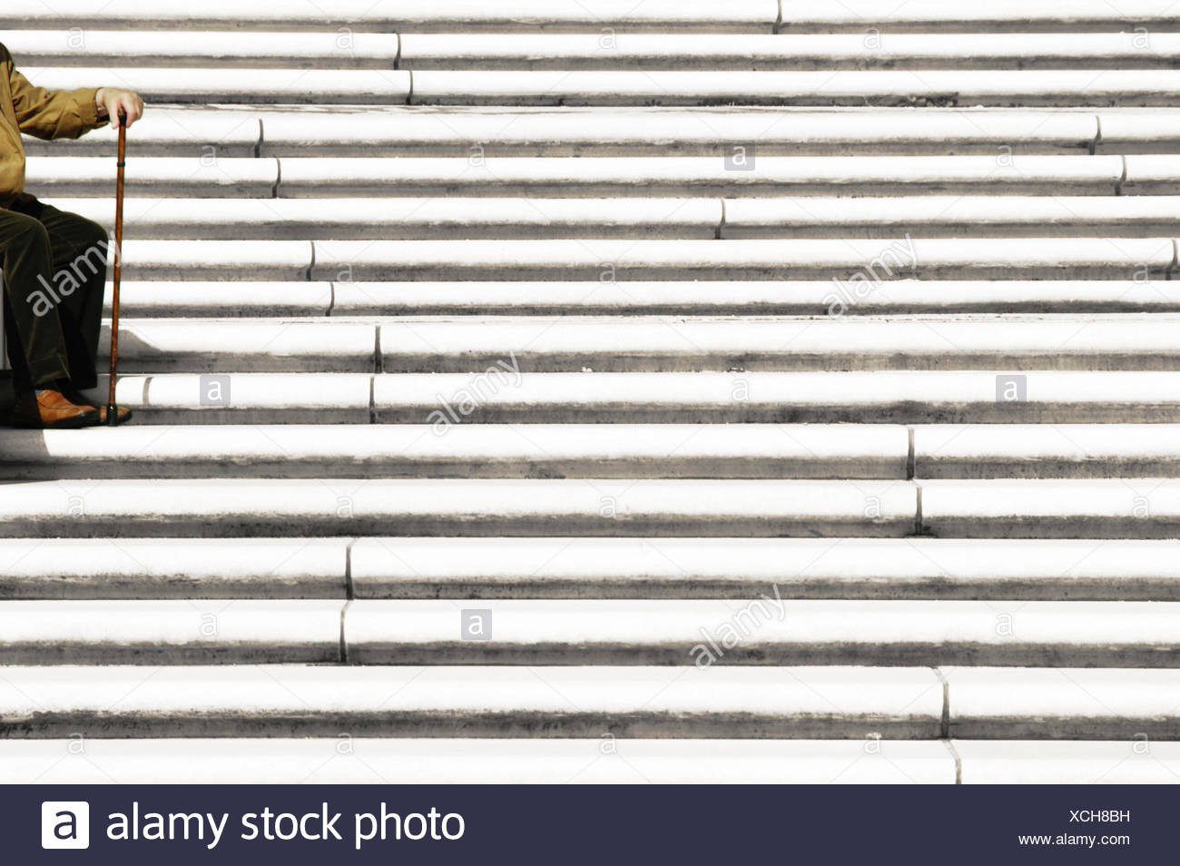 loneliness insulation age pensioner old age pensioner retiree retired person Stock Photo