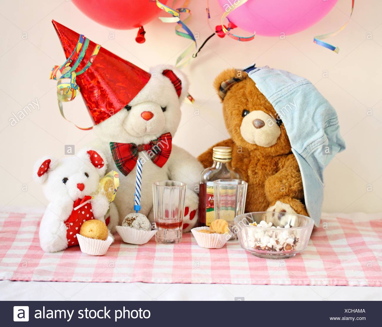 teddy bear party hats