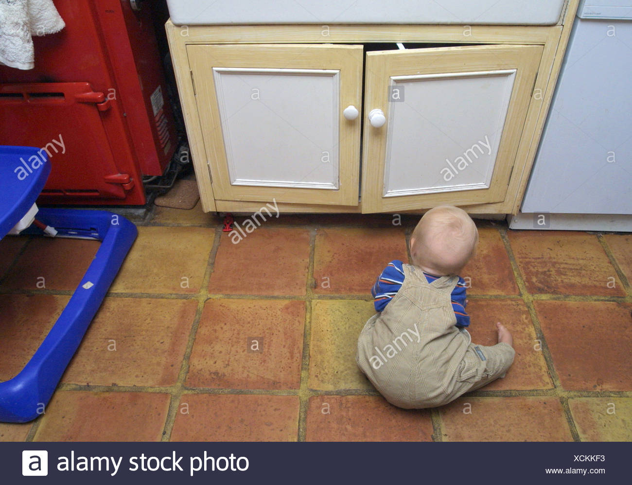 cupboard door child safety catch
