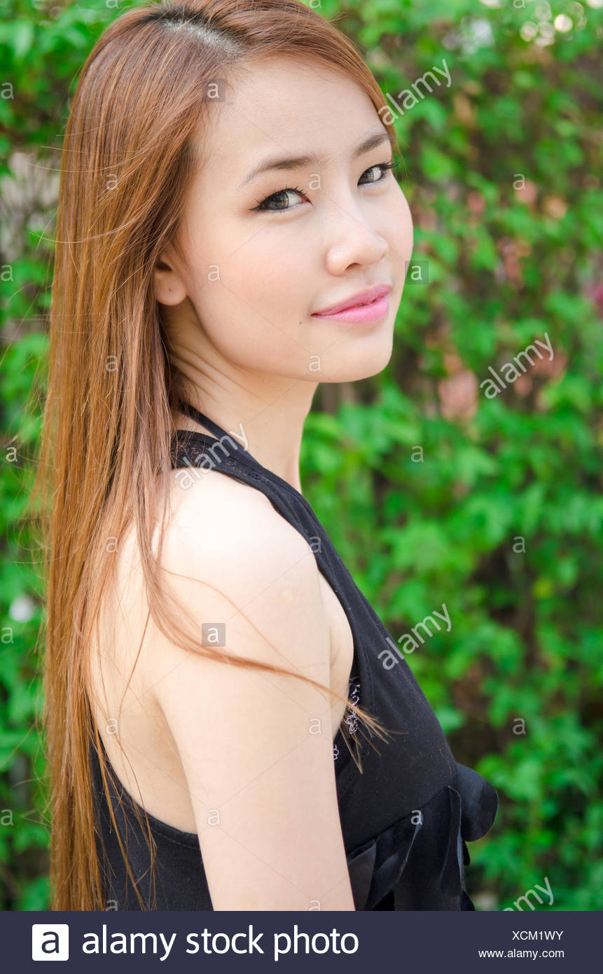 Teen Asian Girl Stock Photo Alamy