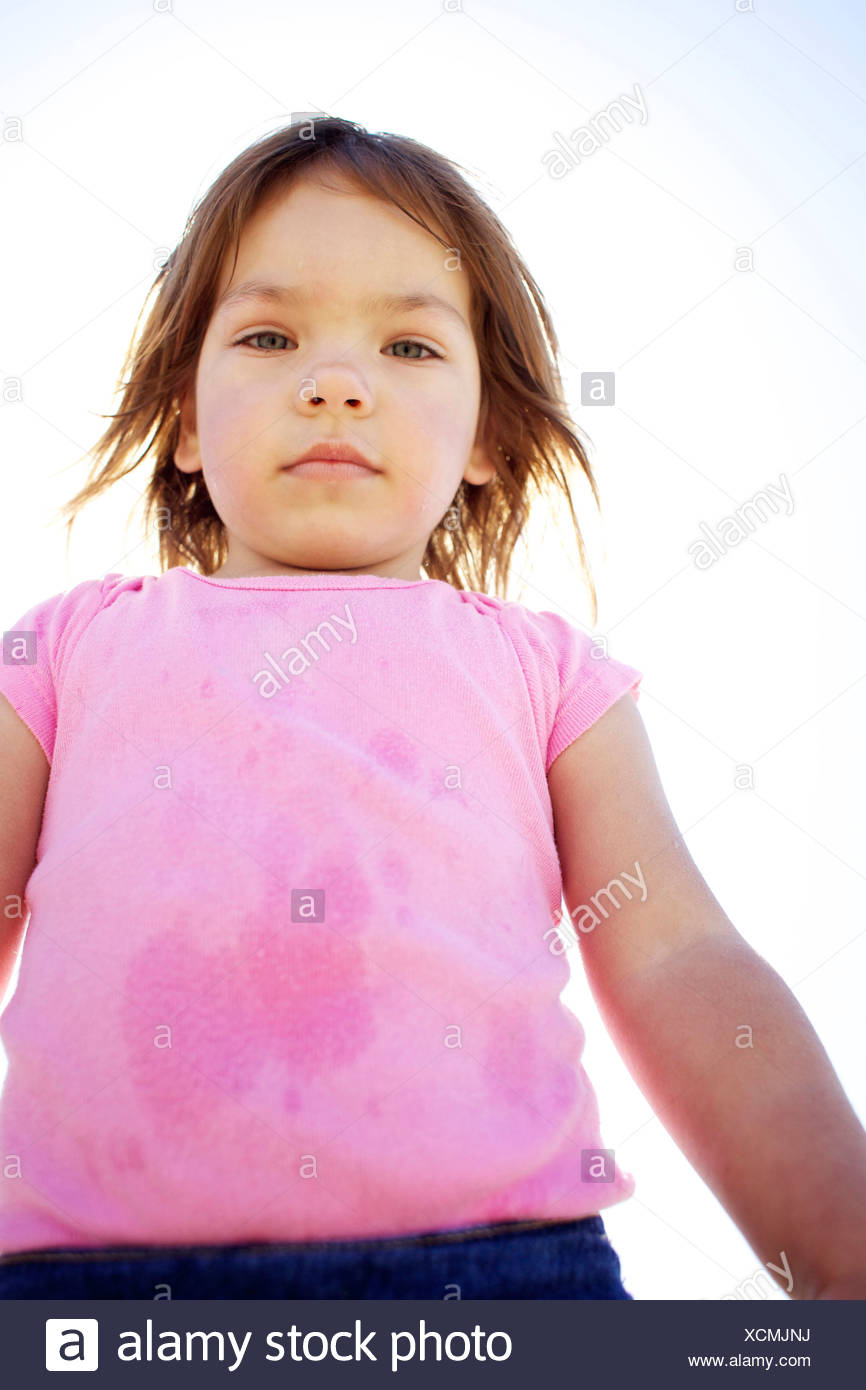 Girl Wearing Pink Shirt High Resolution Stock Photography and Images