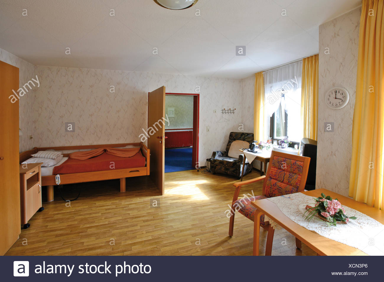 Room In An Old Age Home Nursing Home Stock Photo 283205726 Alamy