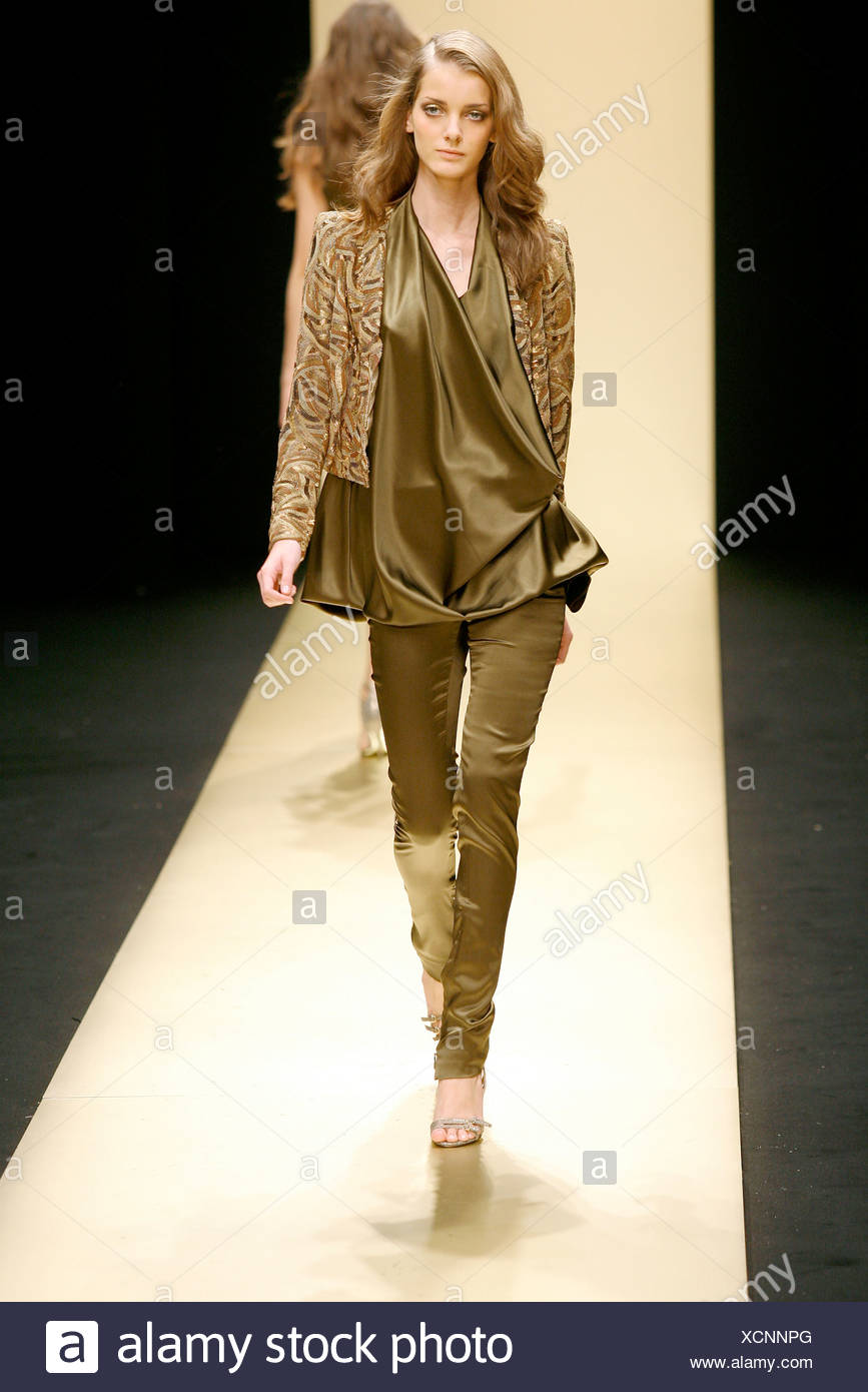 tight satin trousers