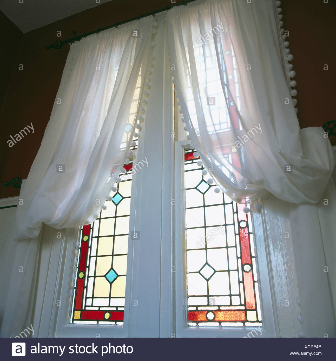 curtains at