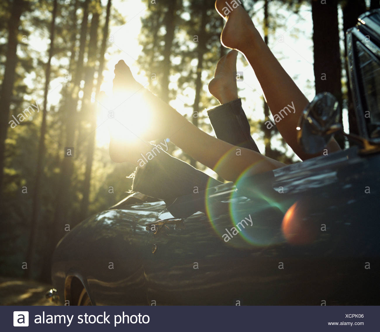 Feet Up In The Air Stock Photos & Feet Up In The Air Stock Images Alamy