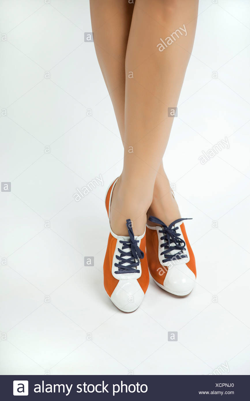 Wearing Sneakers Stock Photos & Wearing Sneakers Stock Images Alamy
