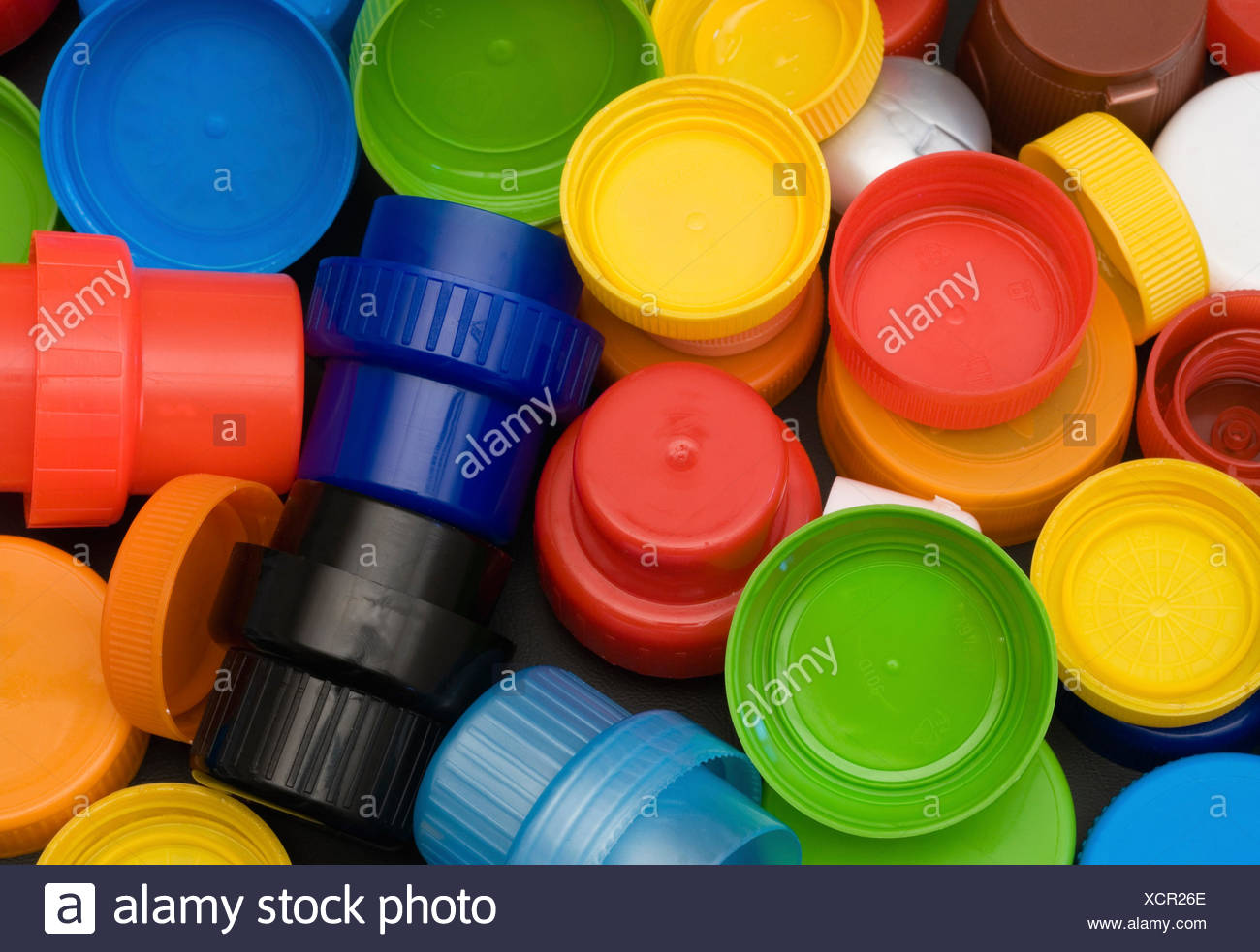 Download Objects Colour Cap Plastic Synthetic Material Different Recycling Stock Photo Alamy PSD Mockup Templates