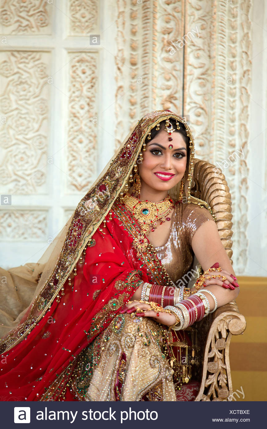 hindu bridal dressing
