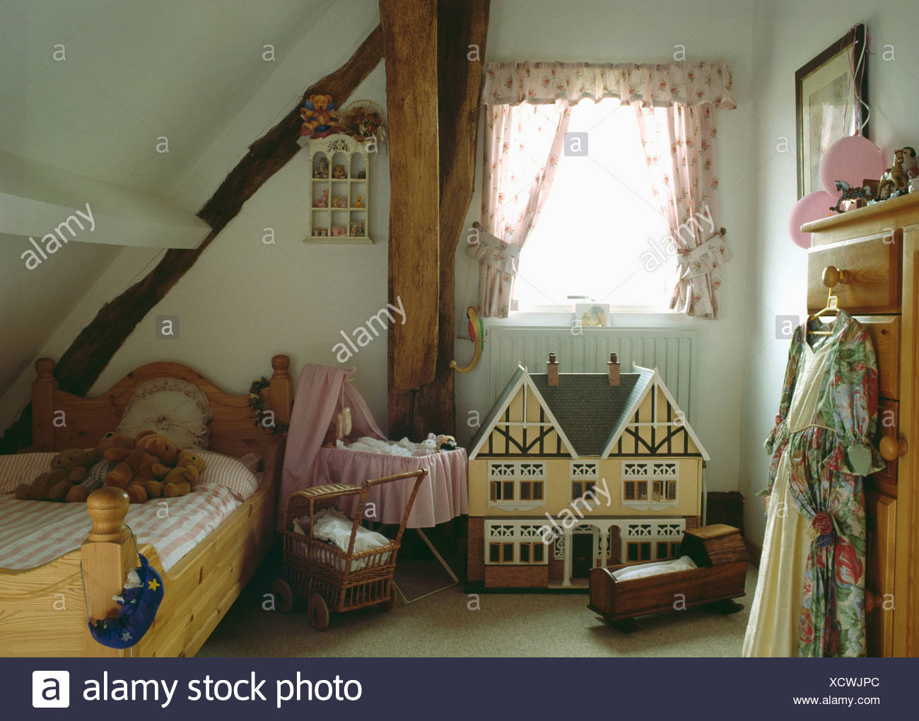 dollhouse in the attic