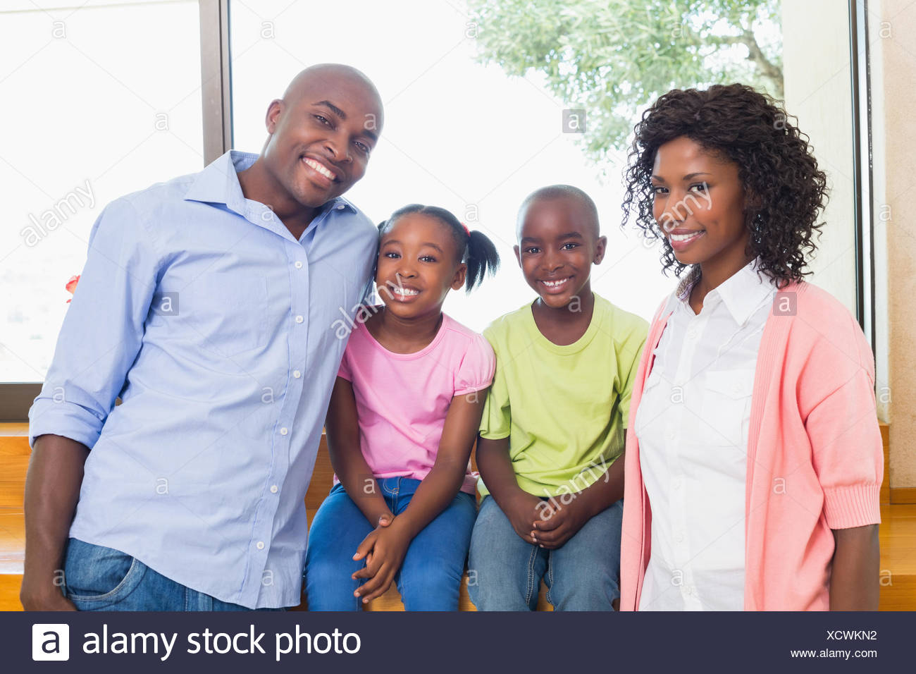 Stock Photo Of Black Family