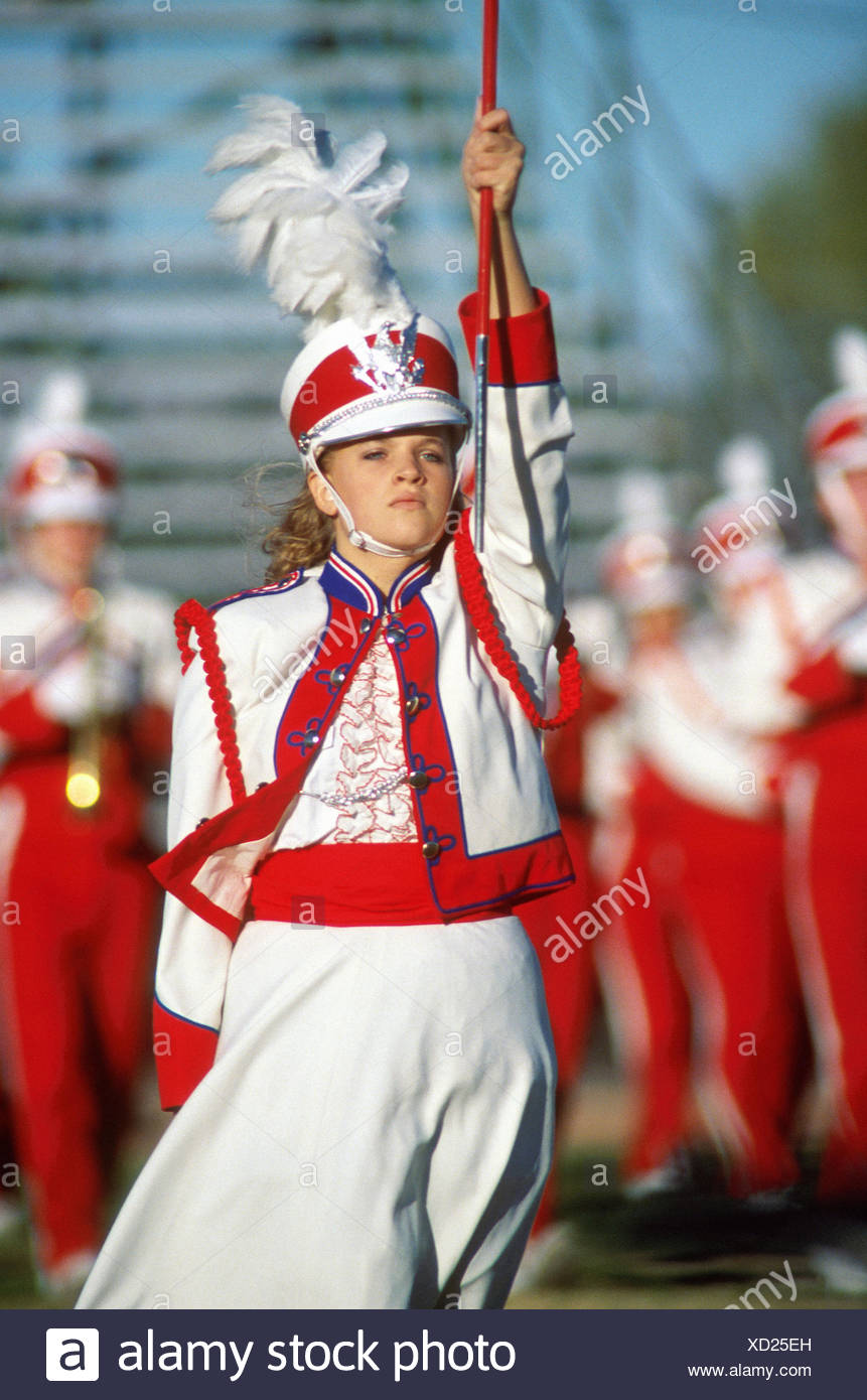 Drum Majorette Stock Photos & Drum Majorette Stock Images Alamy
