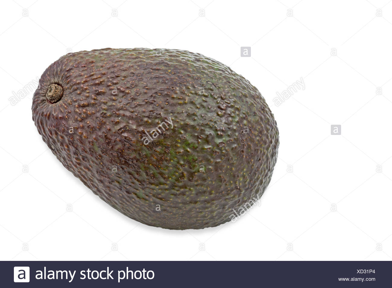 Eine Reife Avocado Auf Weissem Hintergrund Stock Photo 283423676