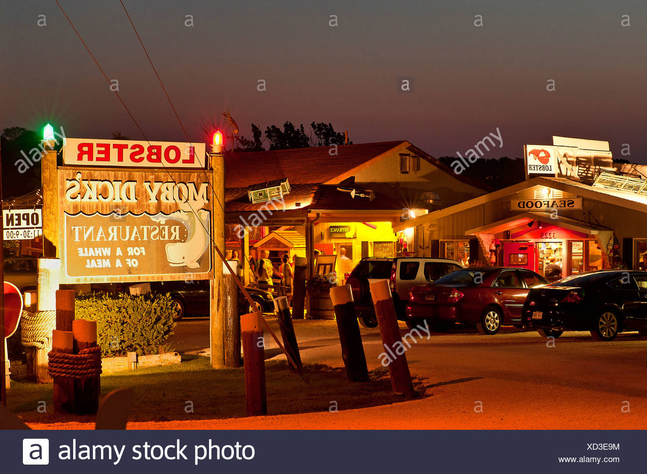Lobster Seafood Restaurant Cape Cod High Resolution Stock Photography