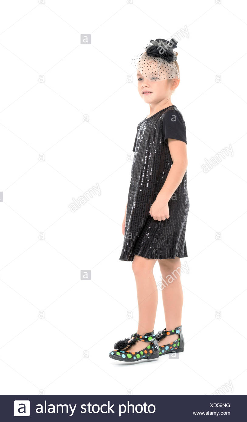 Posing Black Dress High Resolution Stock Photography and Images - Alamy