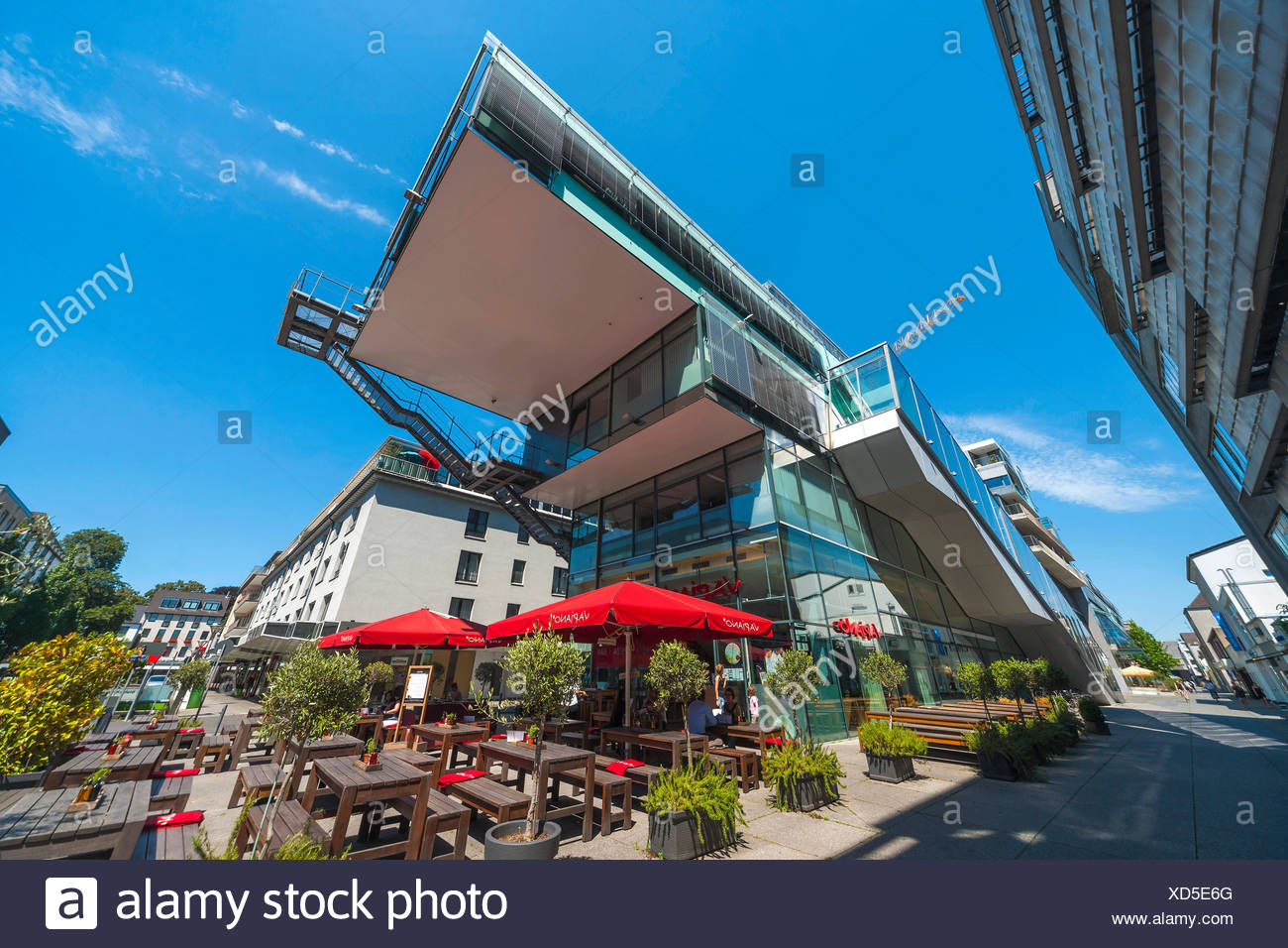 Krefeld Nordrhein Westfalen Germany Behnisch Haus Stock Photo