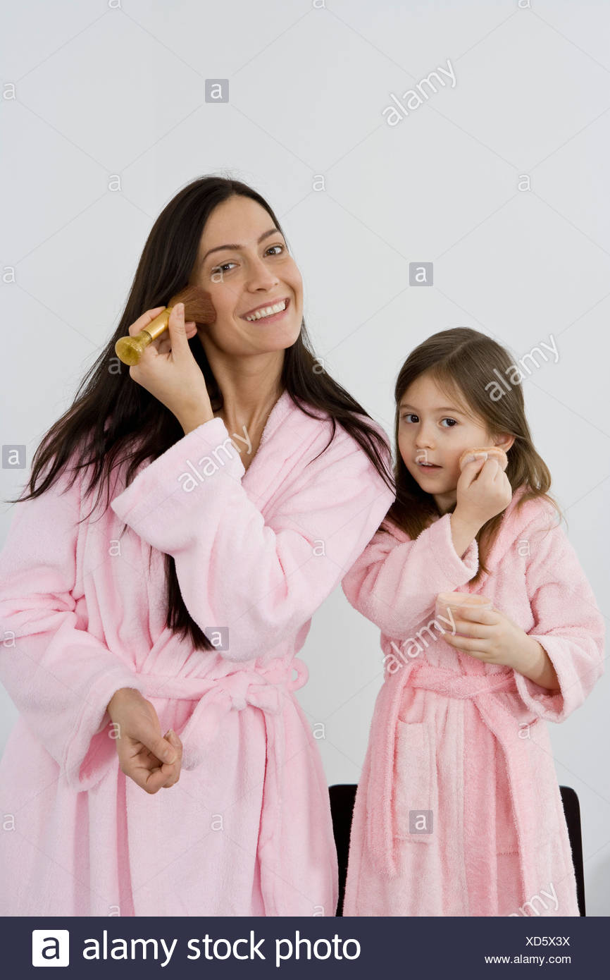 mother and daughter dressing gowns