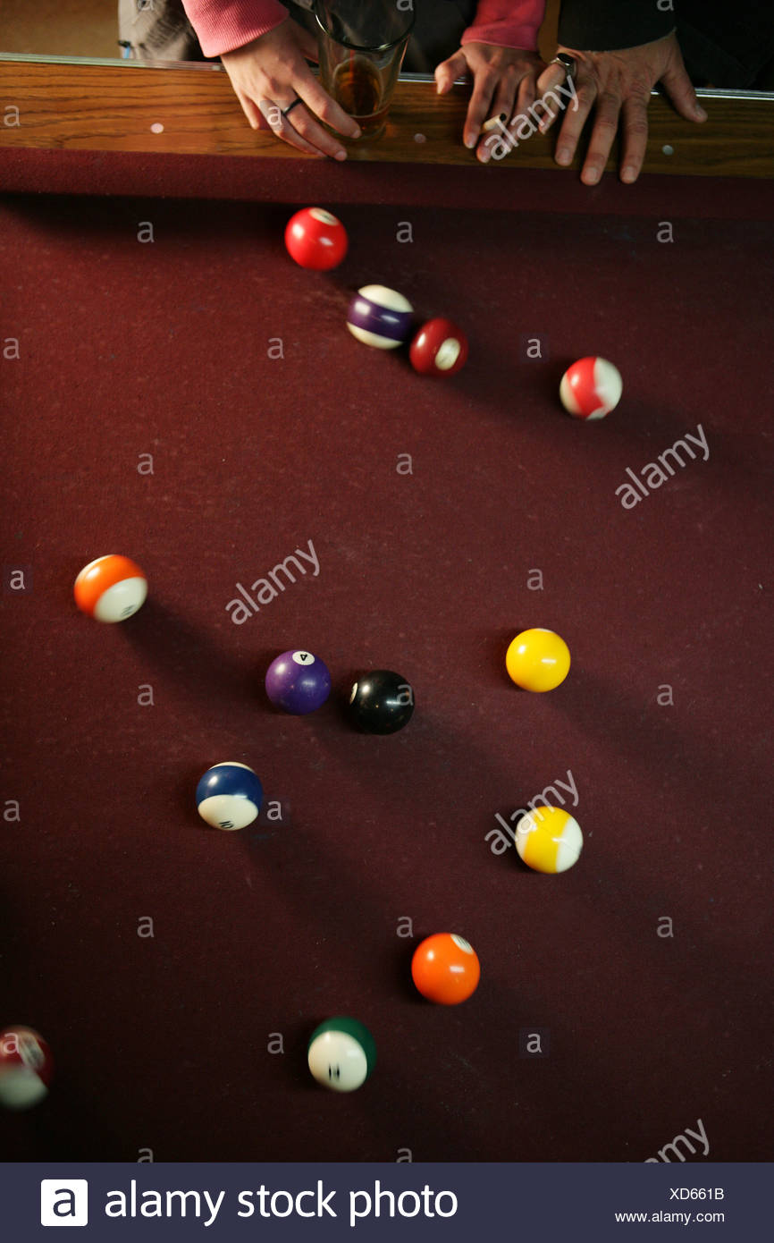 Pool Table Aerial View High Resolution Stock Photography and Images Alamy