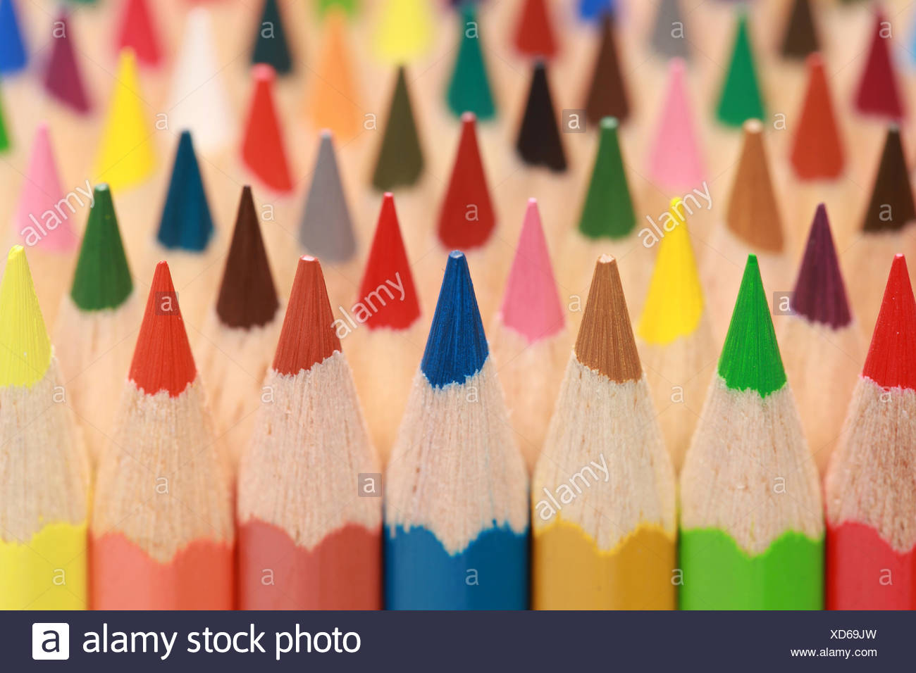 Buntstifte Stock Photo