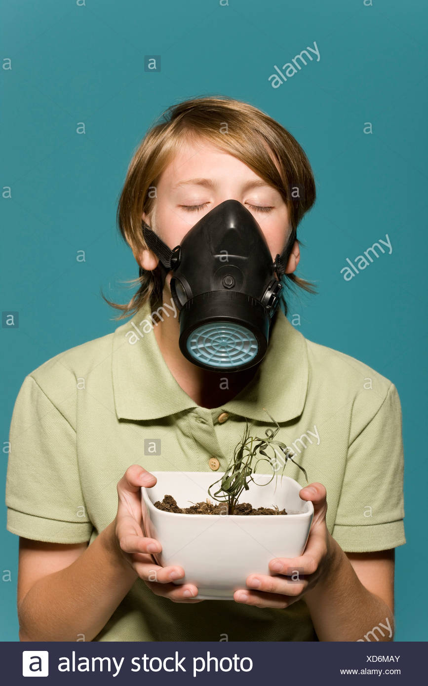 Boy Wearing Gas Mask High Resolution Stock Photography and Images - Alamy
