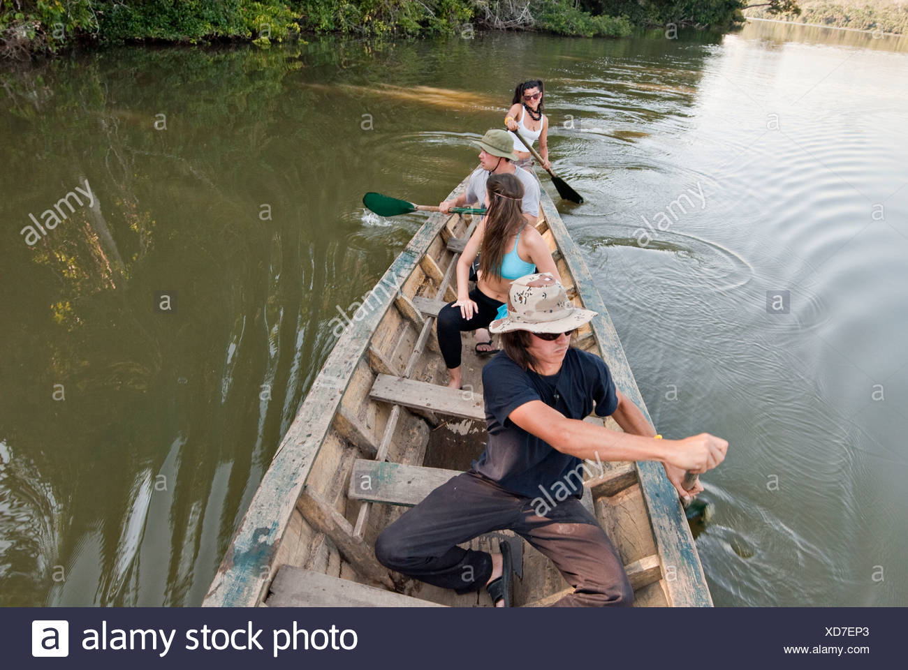 Peru Amazon Canoe Stock Photos & Peru Amazon Canoe Stock Images Alamy