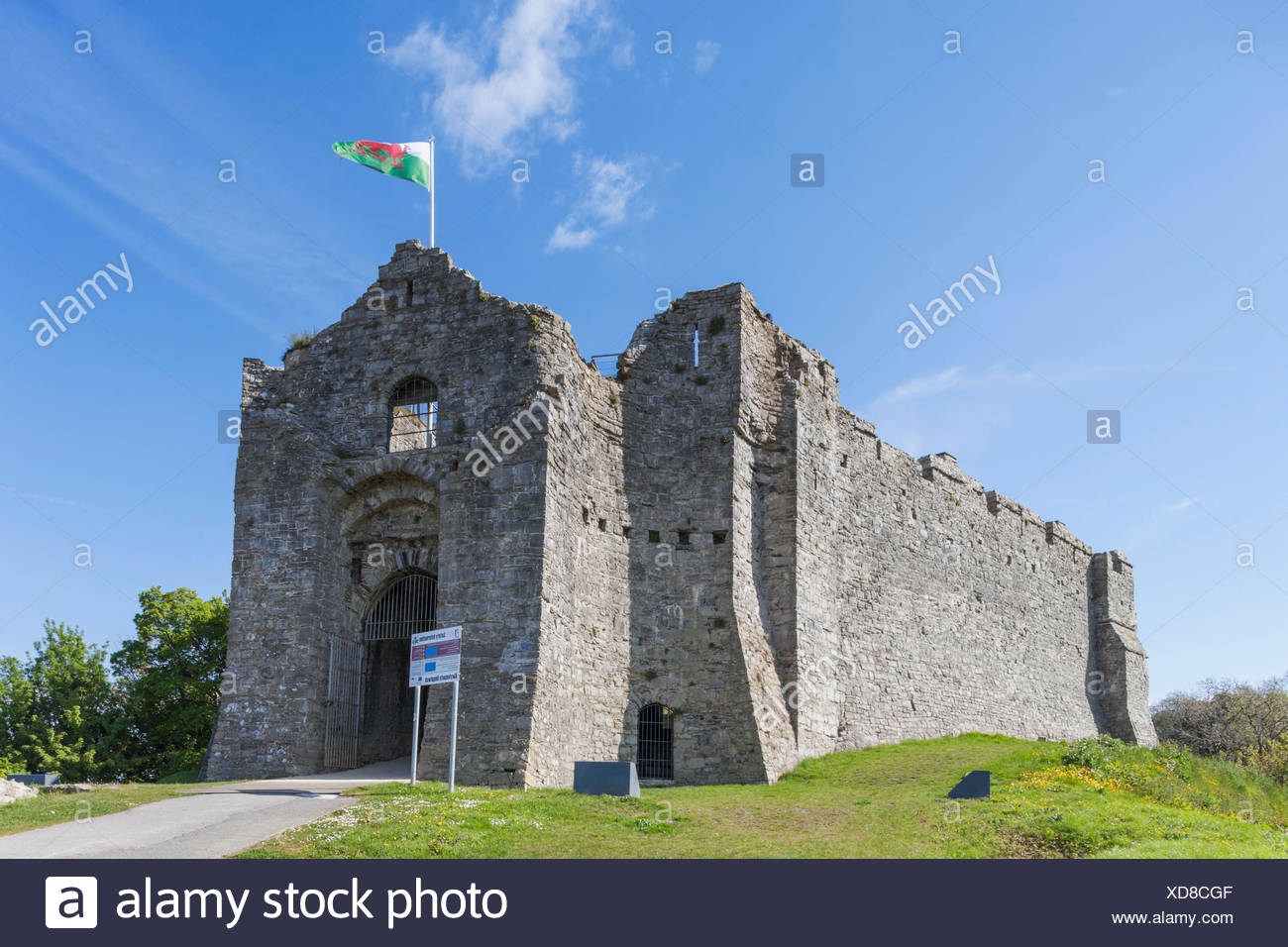 Gower Peninsula Castle Stock Photos & Gower Peninsula Castle Stock