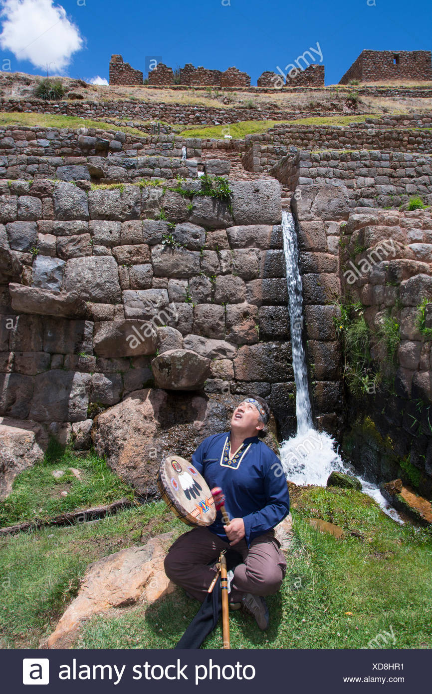 Shaman Peru High Resolution Stock Photography and Images Alamy