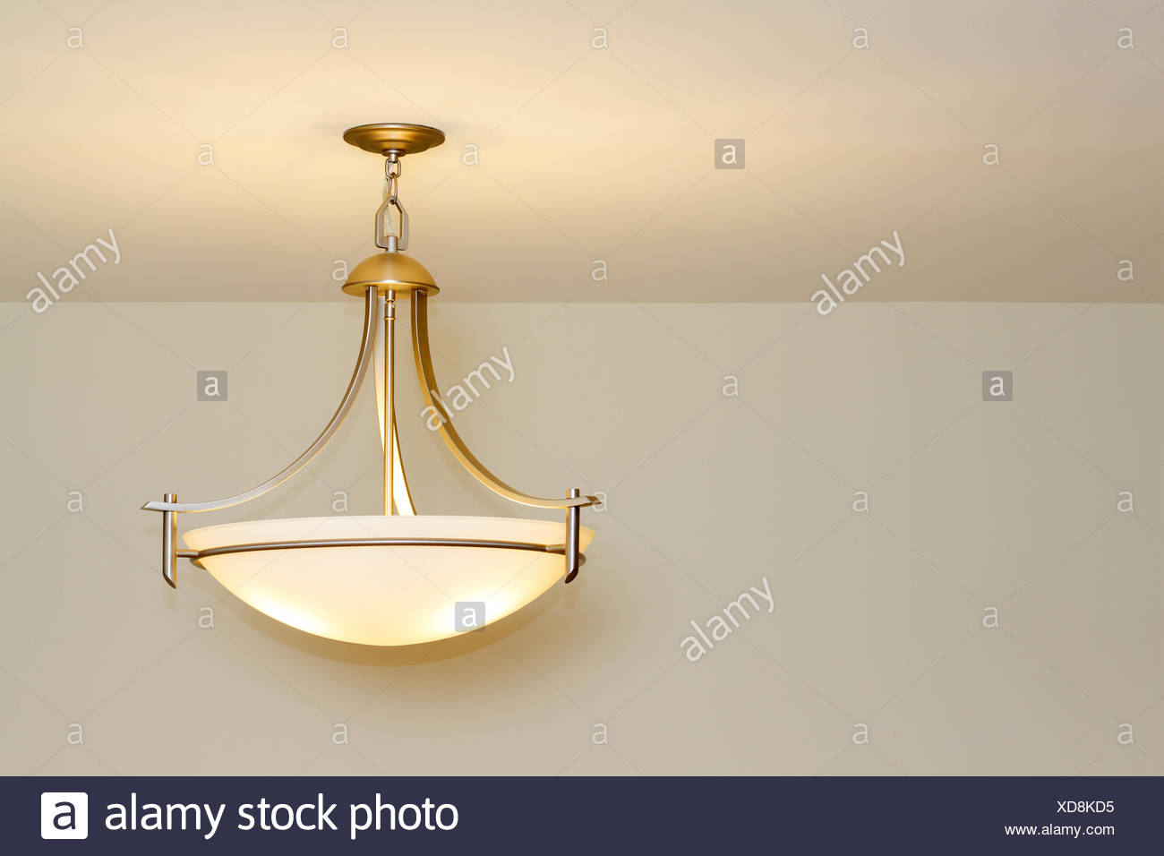 Modern Ceiling Lamp In A New Home Stock Photo 283547297 Alamy
