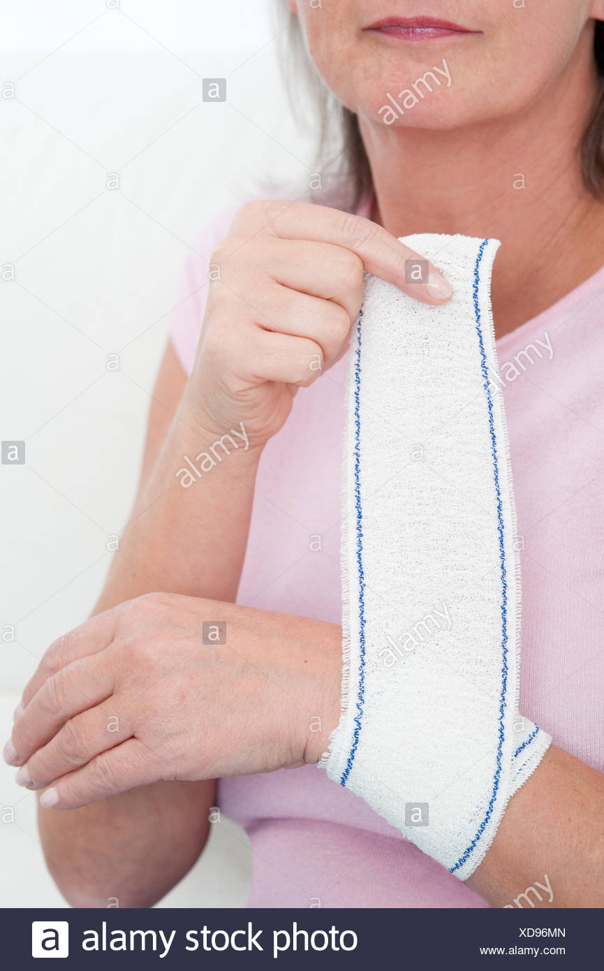 Bandage On A Hand Stock Photos & Bandage On A Hand Stock Images Alamy