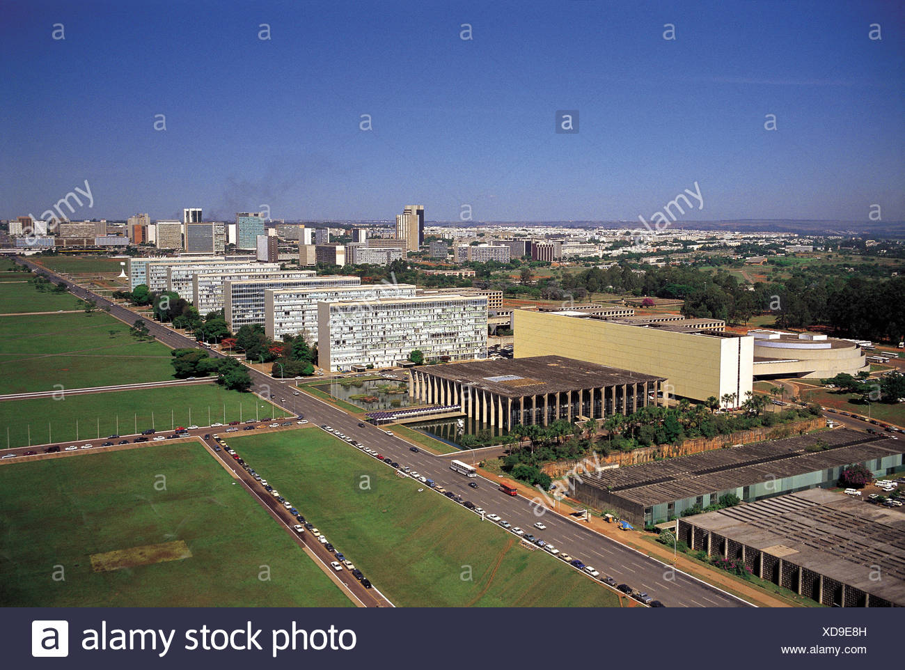 Brasilia Aerial View Stock Photos & Brasilia Aerial View Stock Images