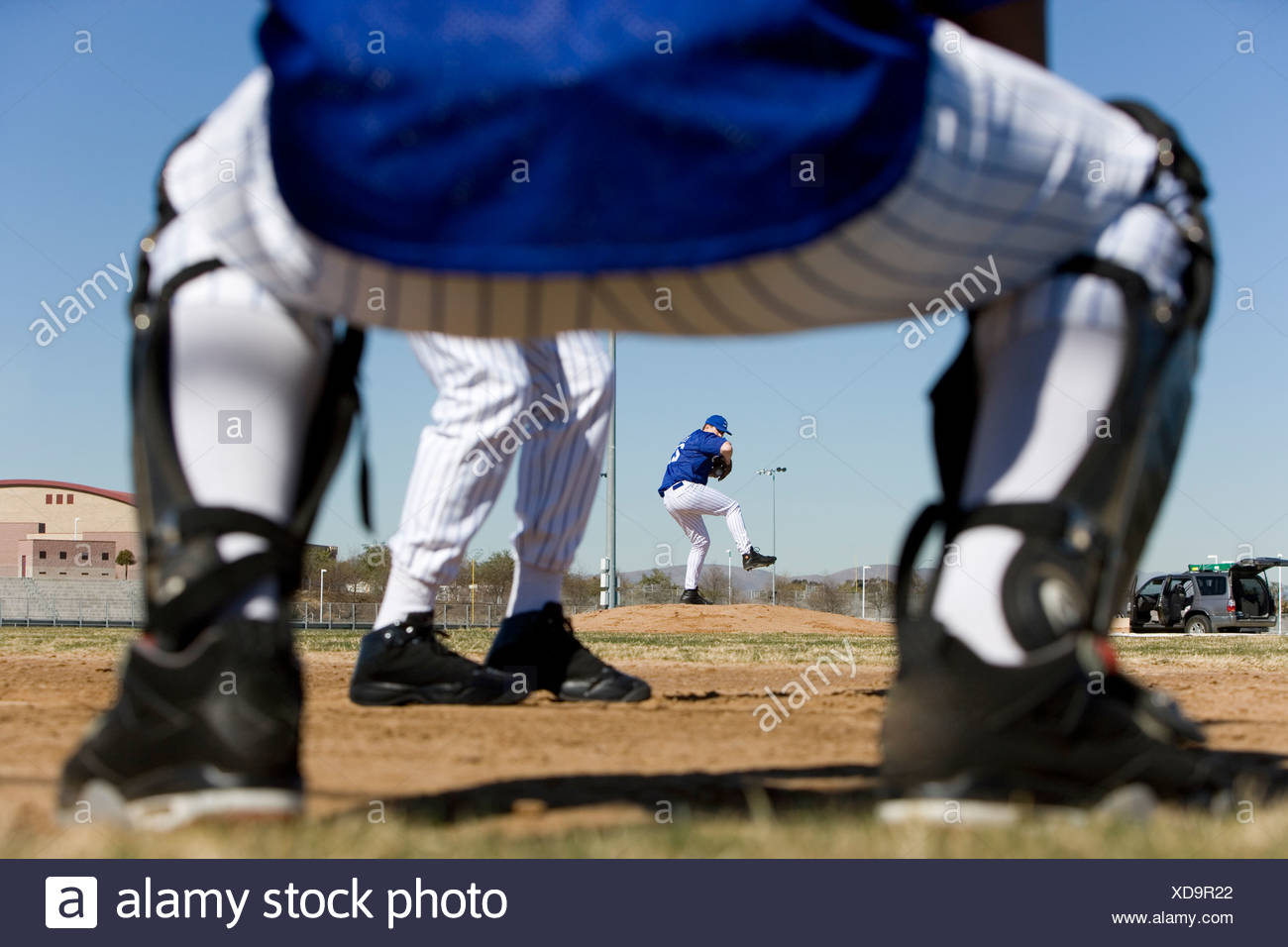 Batter Catcher Stock Photos & Batter Catcher Stock Images Alamy