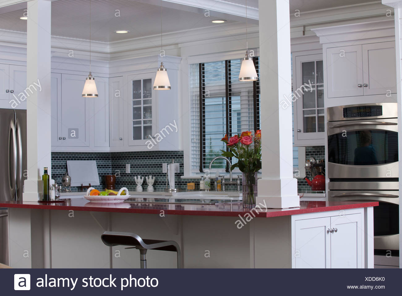 Kitchen In A Green Technology Home With Energy Efficiency