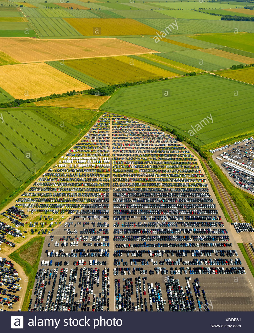 Car Parking Lot Aerial High Resolution Stock Photography and Images - Alamy