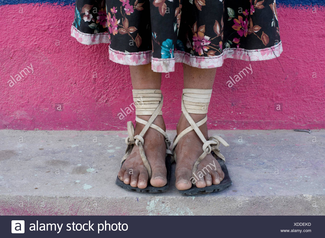 Feet Young Mexican Girl High Resolution Stock Photography and Images