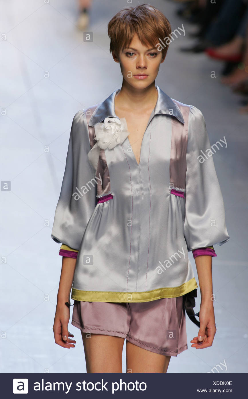 grey satin blouse
