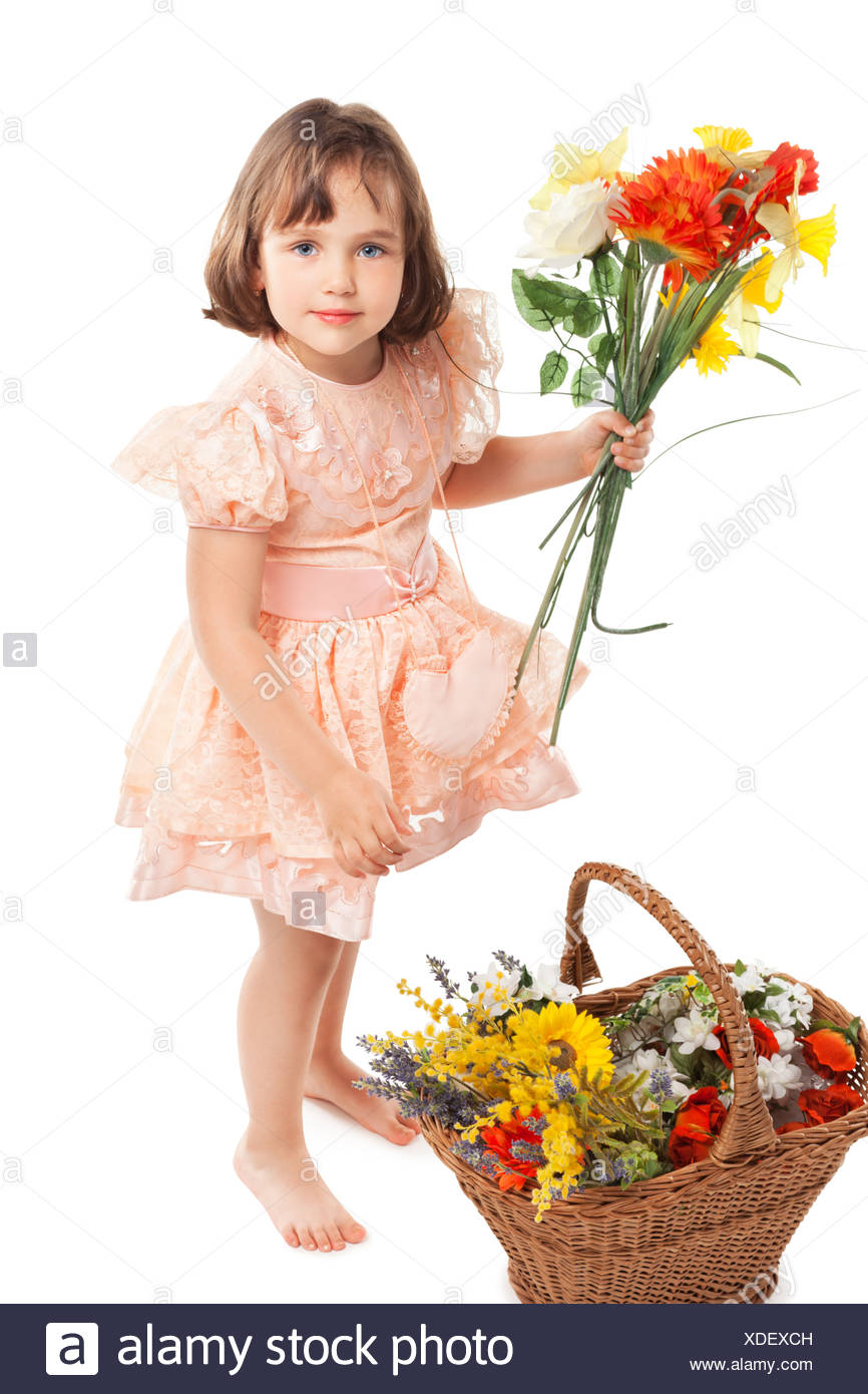 Baby Girl With Flowers 2025