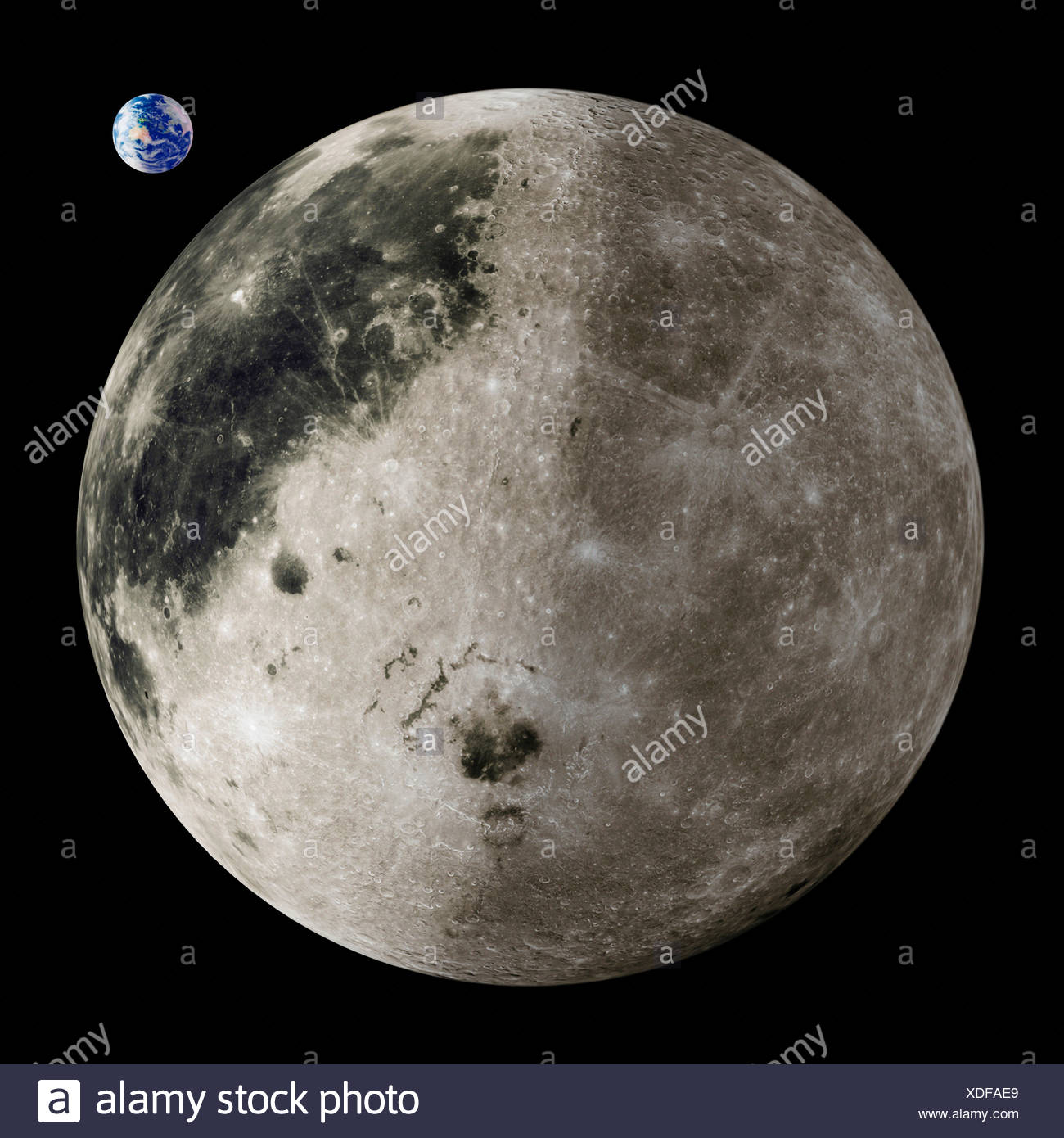 Far Side Moon High Resolution Stock Photography And Images Alamy