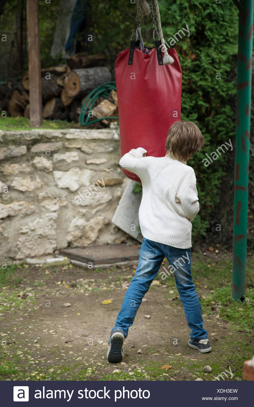 Boy Punching High Resolution Stock Photography and Images Alamy